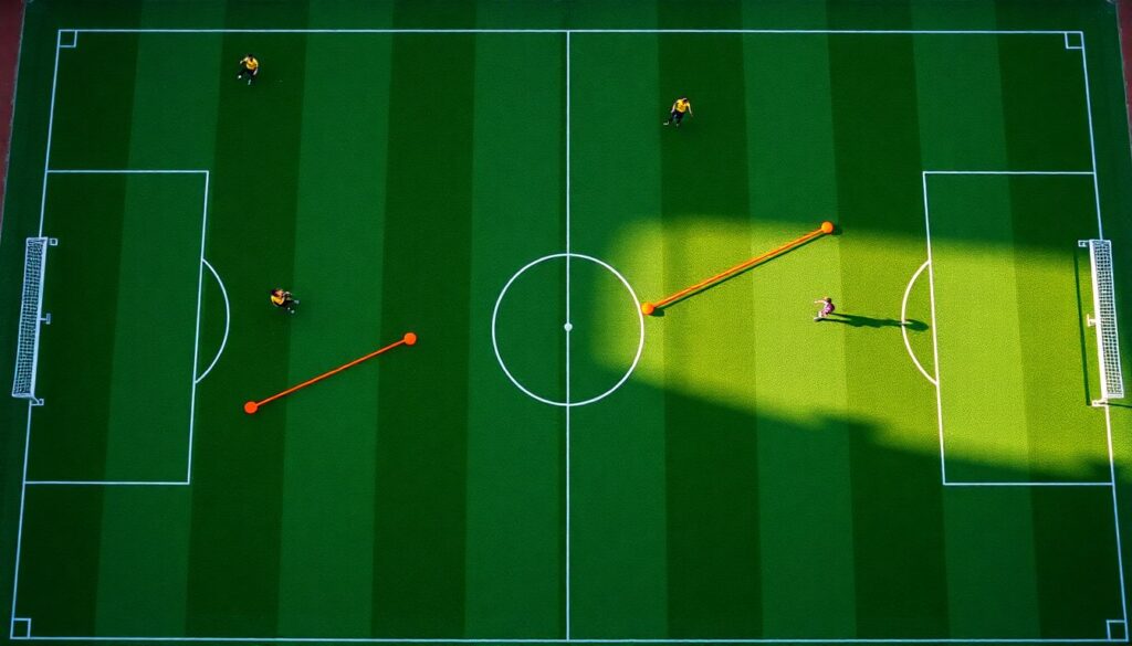 Где ищут пространства нападающие: анализ зон и движений - иллюстрация