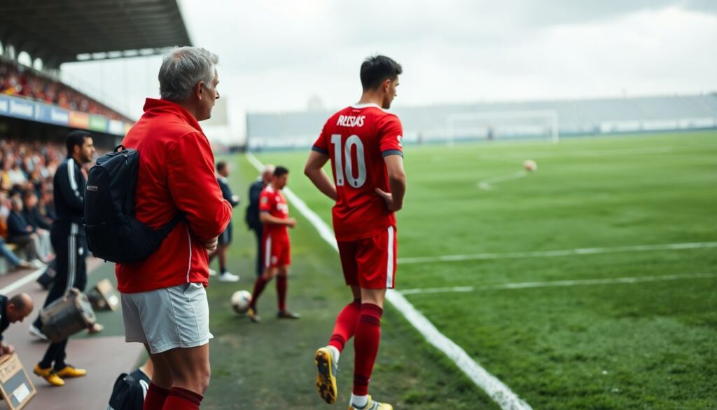 Эволюция роли центрального нападающего в разных лигах - иллюстрация