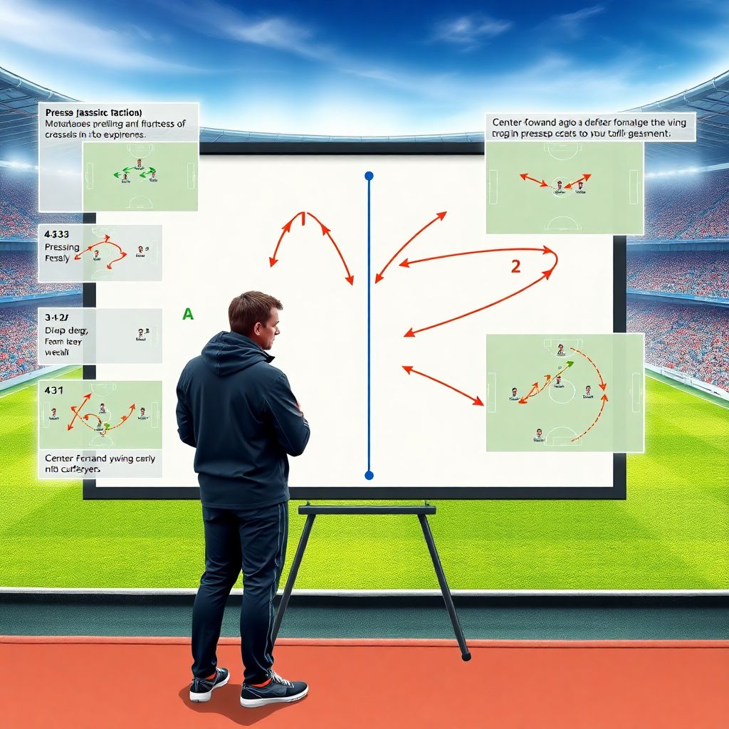 Адаптация тактики под стиль соперника на примерах ведущих футбольных лиг