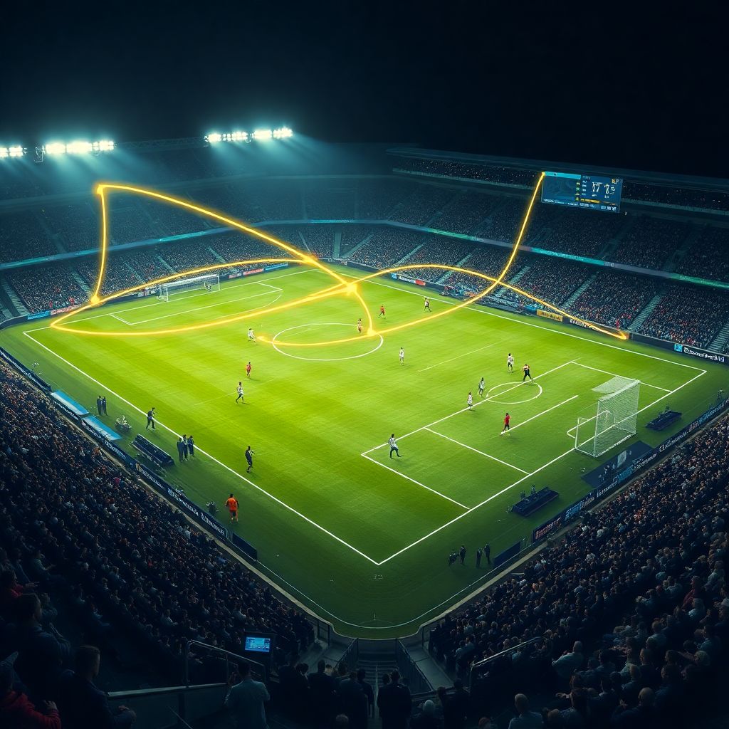 Значение стандарта в футболе и как его угол влияет на передачу в голы