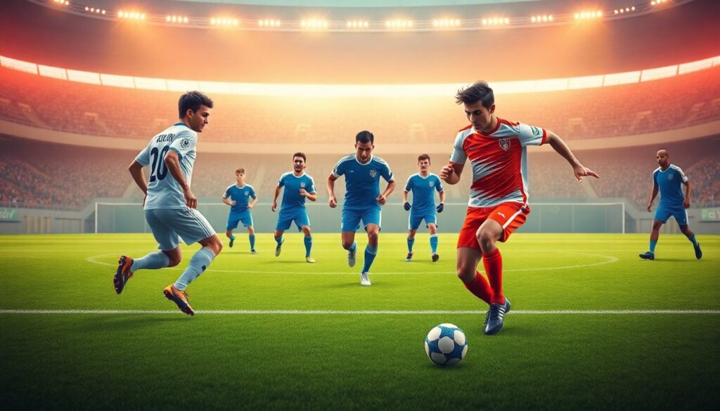 Индивидуальная техника против коллективной тактики - иллюстрация