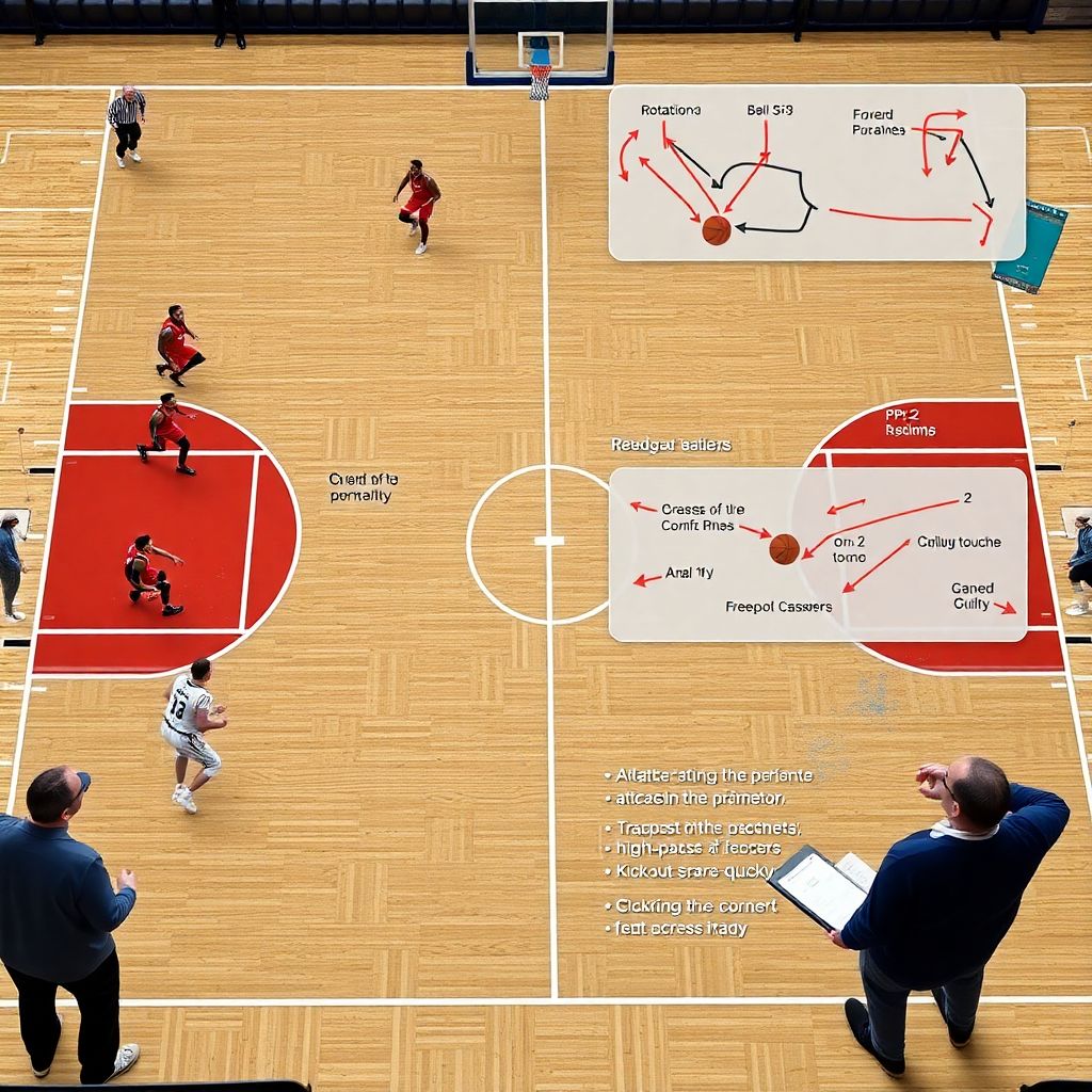 Тактика зонной обороны и её прорывы на дуге штрафной в современном футболе