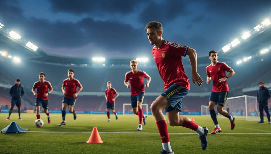 Методы подготовки нападающих к важным матчам - иллюстрация