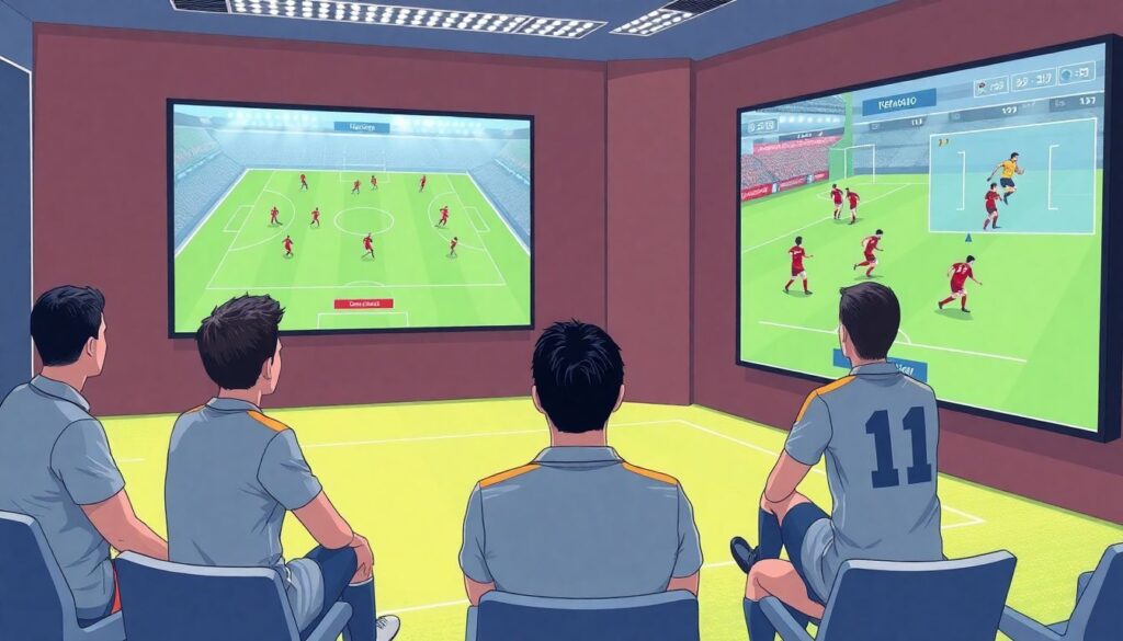 Разбор ошибок в защите при голевых моментах - иллюстрация