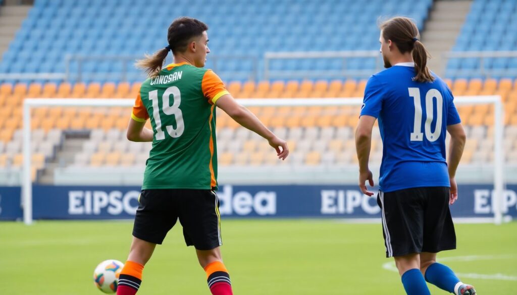 Тактика фланговых навесов и работа головы - иллюстрация