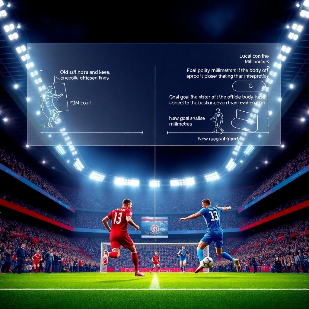 Новый офсайд в футболе: как изменится правило «вне игры» со следующего сезона