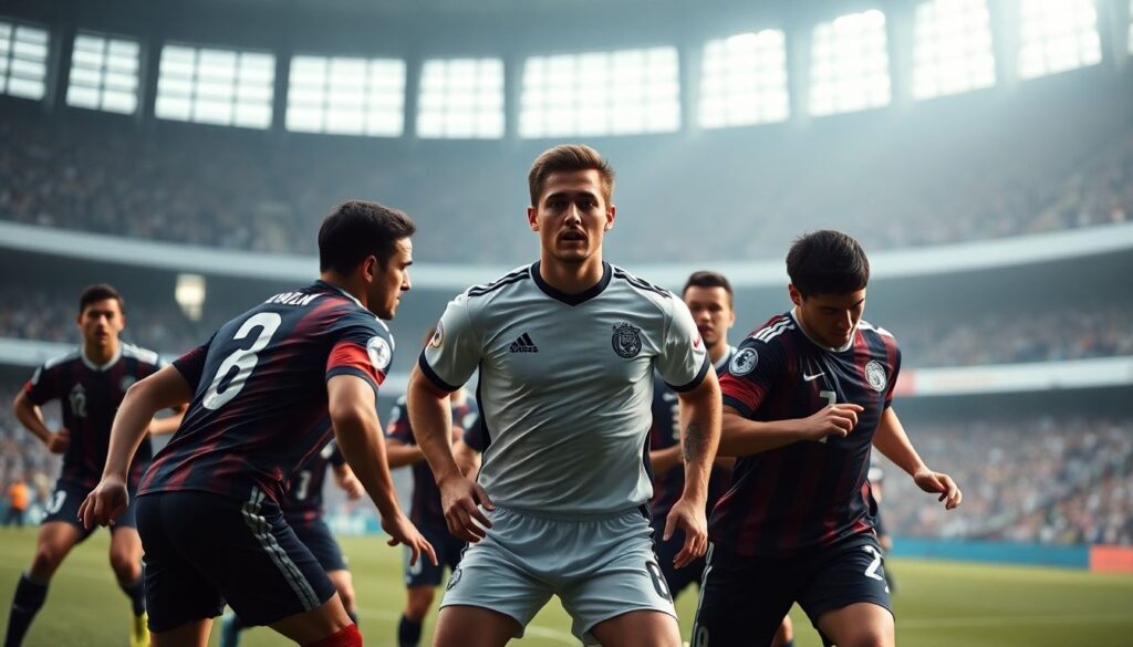 Тактика смены ролей в атаке: ложная девятка против классического нападающего - иллюстрация