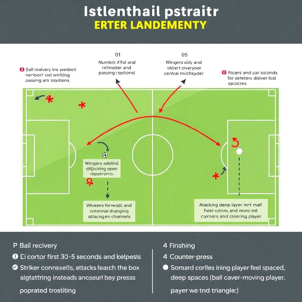Переход из обороны в атаку в футболе: ключевые фазы и ориентиры