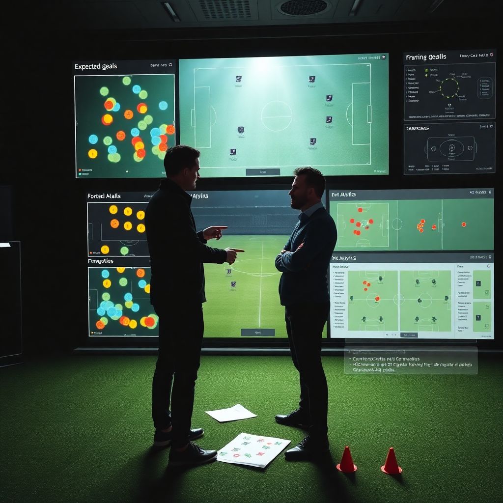 Применение статистики xg в выборе тактики и анализе футбольных матчей