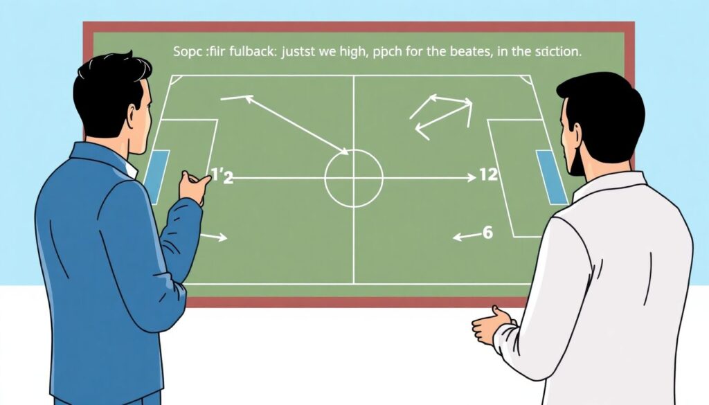 Формирование атакующей тройки: роли и взаимодействие - иллюстрация