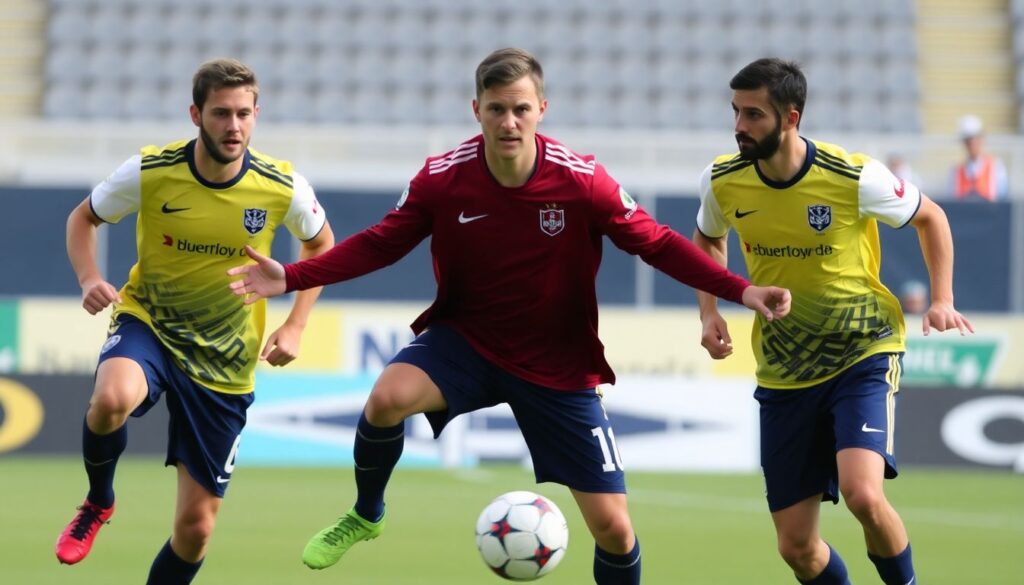 Формирование атакующей тройки: роли и взаимодействие - иллюстрация