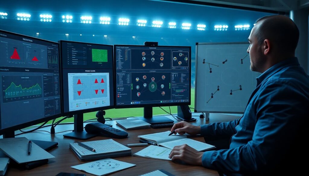 Игра в стиле высокого прессинга и её голевой эффект - иллюстрация