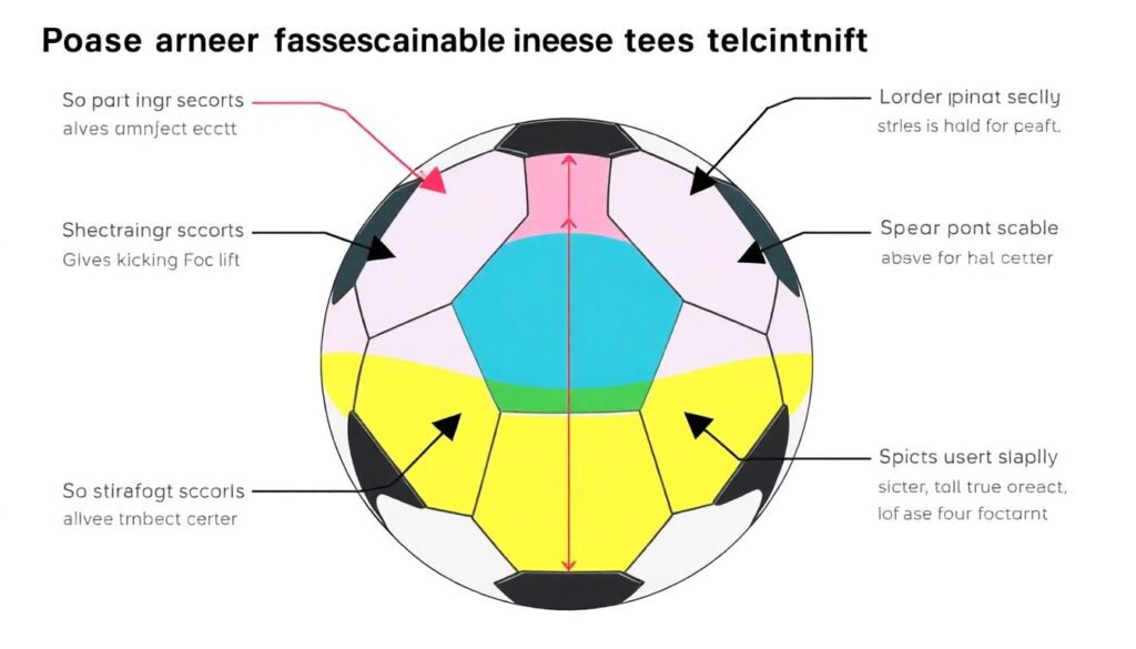 Голы на стандартах: угол, точка удара, техника - иллюстрация