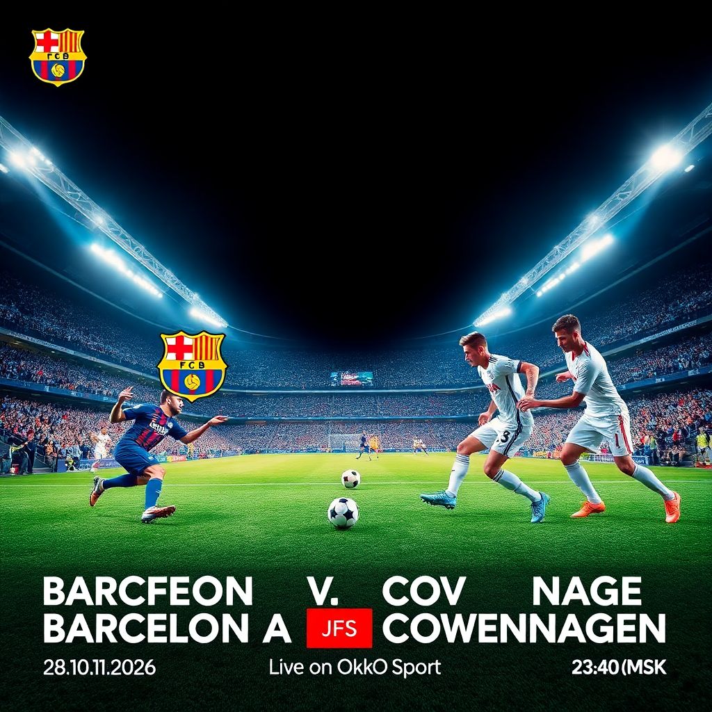 Барселона – Копенгаген онлайн: прямая трансляция матча 28 января 2026